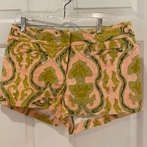 J crew pattern shorts